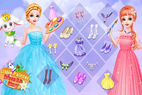 Litter Painter Dress Up Story 